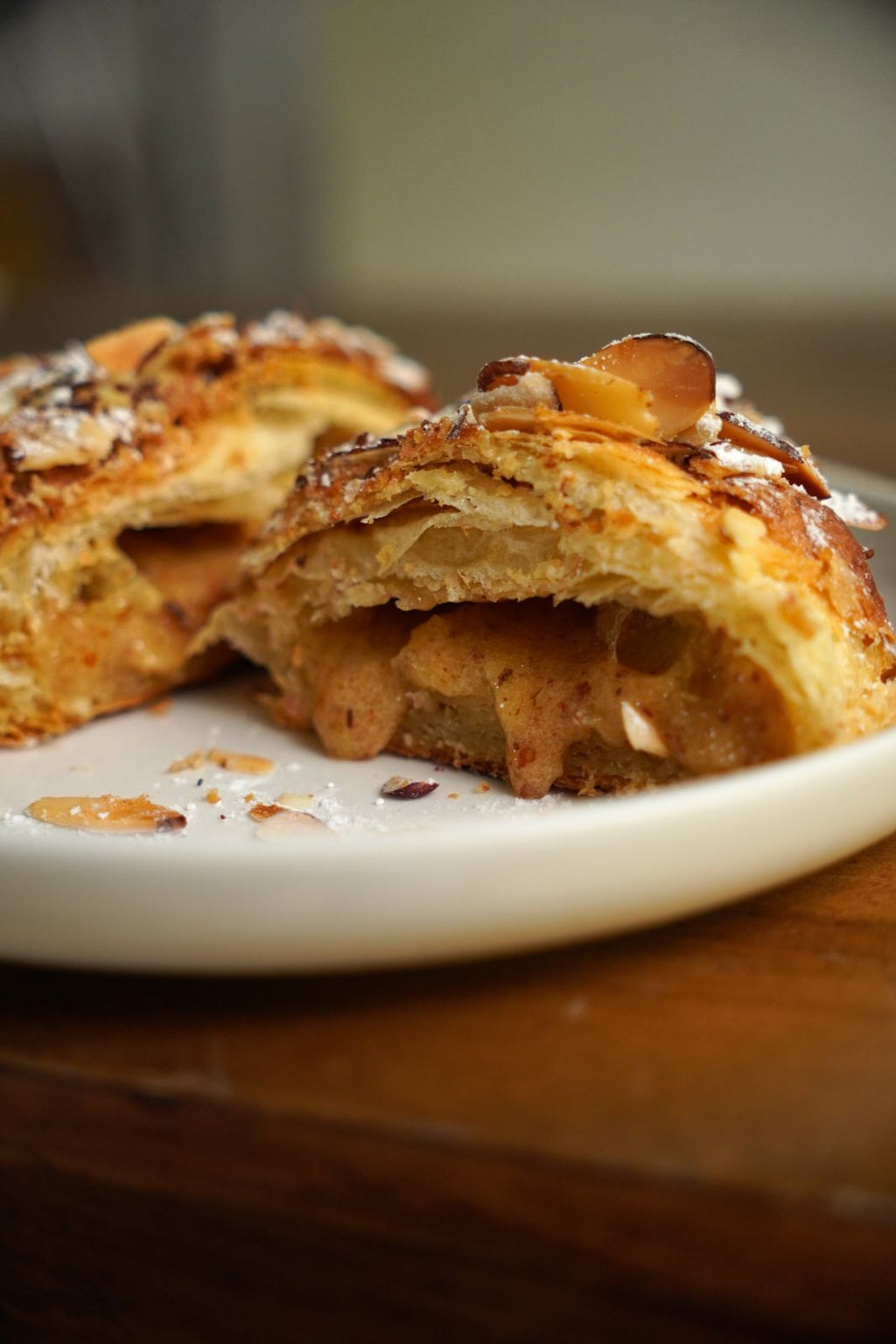 Croissant de almendras