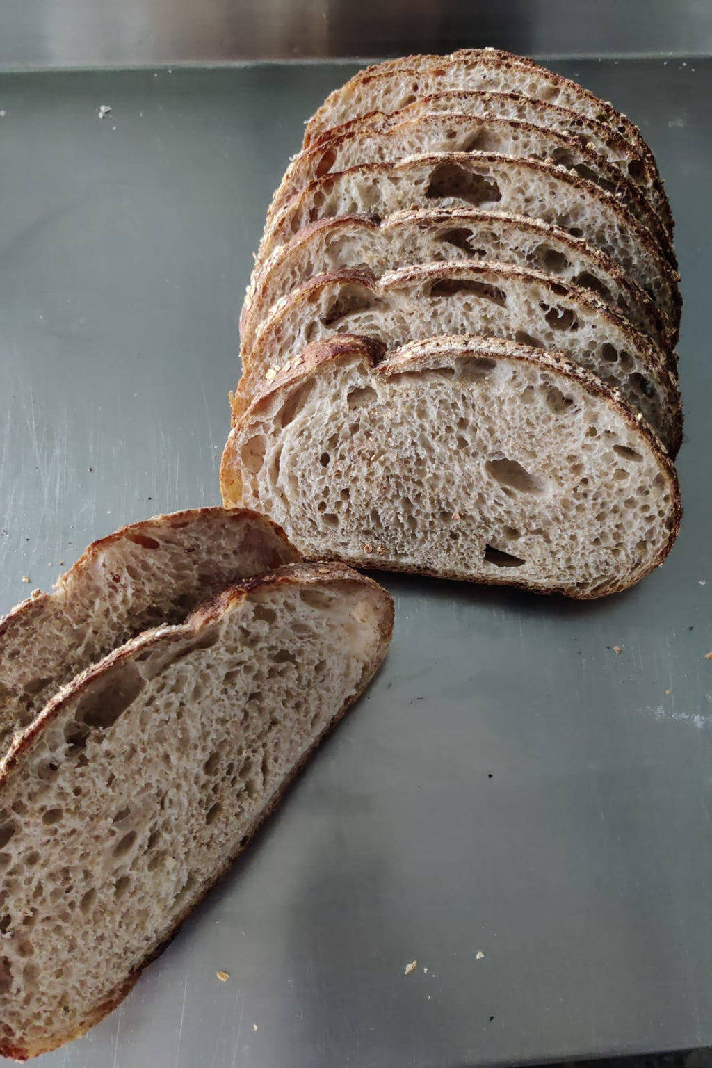 Sourdough arroz integral & avena