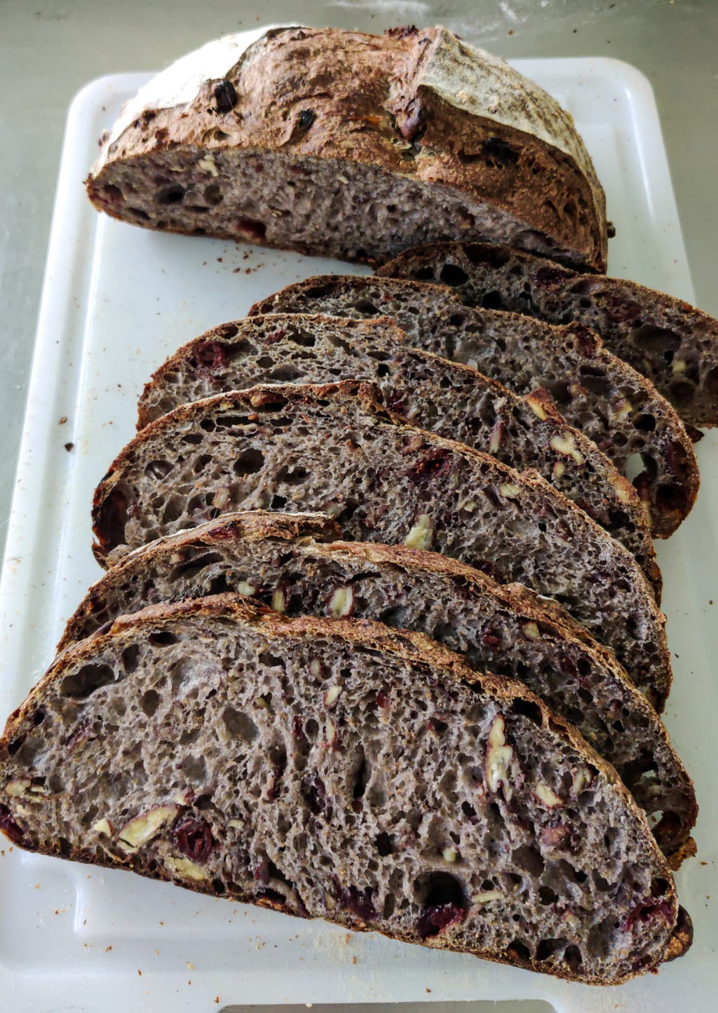 Sourdough de arándanos & Nueces pecanas