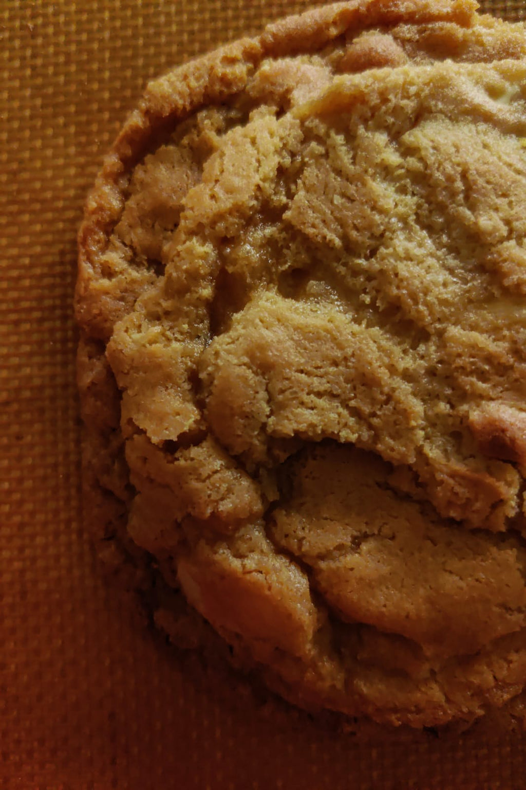 Galleta de macadamia y chocolate blanco.